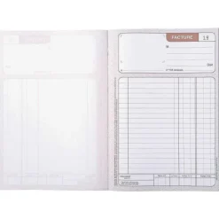 Sale RETIF Manifold Factures Tripli Autocopiants 21X14.8Cm - Par 3