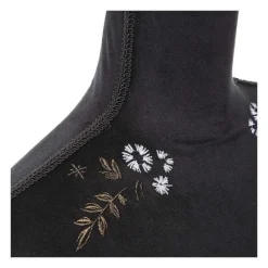 Shop RETIF Mannequin D Coratif Sur Pied Buste Velours Noir Brod De Motifs H160Cm