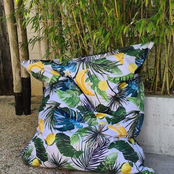 Shop RETIF Maxi Coussin Imprim Int Rieur Ext Rieur 110X130Cm Banane