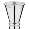 New RETIF Mesure De Bar Conique Inox 25 / 50Ml