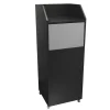Cheap RETIF Meuble Pour Poubelle D'Int Rieur 86 Litres Snacking Bas D Cor Noir