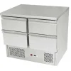 Clearance RETIF Meuble R Frig R De Pr Paration Avec 4 Tiroirs Et Moteur En Dessous Sur 4 Pieds