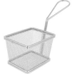New RETIF Mini Friteuse Inox 1 Portion 10X7,8X7Cm - Par 6