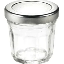 Discount RETIF Mini Pot À Confiture En Verre Couvercle Argent