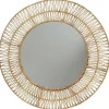 Hot RETIF Miroir En Rotin 58Cm