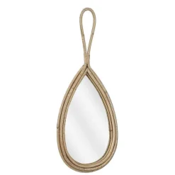 Online RETIF Miroir Goutte En Ratan H53Cm