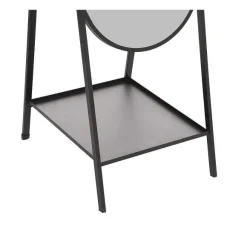 Discount RETIF Miroir Sur Pied En Verre Et M Tal Noir H160Cm