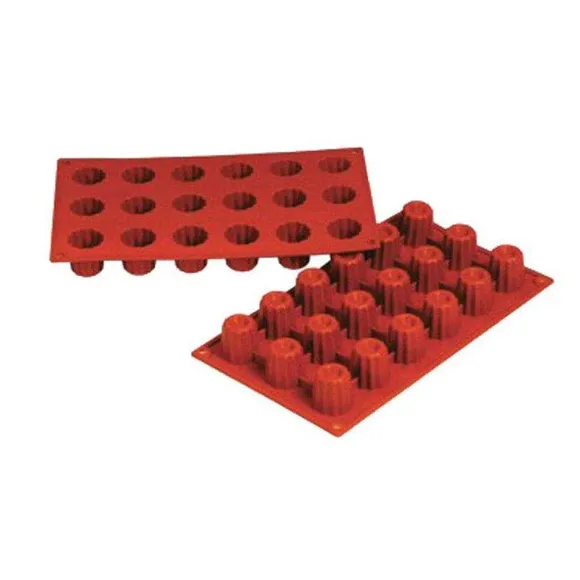 Hot RETIF Moule Cannel S 3,5X3,5Cm Silicone Rouge 17,5X30Cm