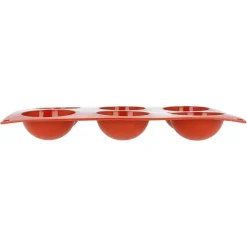 New RETIF Moule Demi Sph Re Diam Tre 4X2 Cm Silicone Rouge 17,5X30 Cm - Par 1