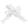 Cheap RETIF Noeuds Automatiques X5 En Organdi Blanc L 20Mm D11Cm Top Blanc