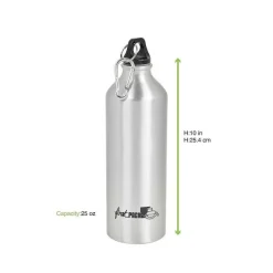 Sale RETIF Noxbottle Bouteille Eau Aluminium Avec Bouchon Mousqueton 750Ml 24 Pi Ces
