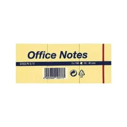 Shop RETIF Office Notes 125X75Mm Jaune