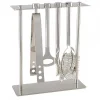 Shop RETIF Outils De Bar Sur Support 7 Pi Ces Coloris Argent