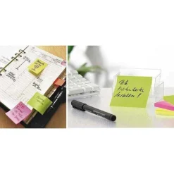Outlet RETIF Pack De 3 Bloc-Notes Repositionnables 40X50Mm Neon Tricolore
