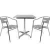 Cheap RETIF Pack Table Carr E Et 2 Fauteuils D'Ext Rieur Bruxelles En Aluminium