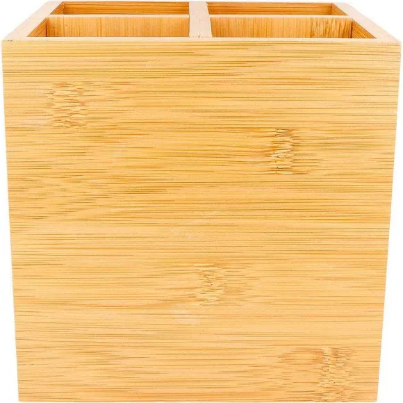Outlet RETIF Panier Couverts Bambou 15X15X15Cm