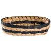 Online RETIF Panier Ovale En Feuilles Tress Es Naturelles Et Noires 31X20.5X7.5Cm