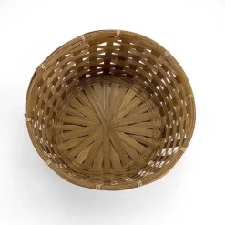 Cheap RETIF Panier Rond Bambou Marron Diam.25Xhaut.12Cm