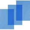 Flash Sale RETIF Paquet De 100 Couvertures Pour Reliure A4 Pvc 20/100Eme Bleu Transparent