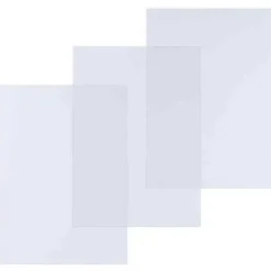 Outlet RETIF Paquet De 100 Plats De Couverture Reliure A3 Pvc 15/100Eme Transparent