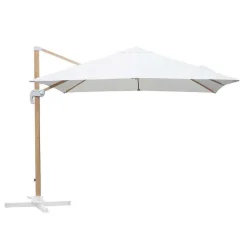 Cheap RETIF Parasol D Port Carr 3X3M Effet Bois Cru