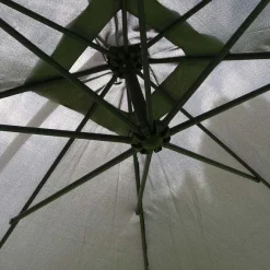 Best Sale RETIF Parasol D Port Et 4 Dalles Remplir Aluminium Gris 3X3M