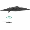 Cheap RETIF Parasol D Port 3X4M En Aluminium Gris Anthracite