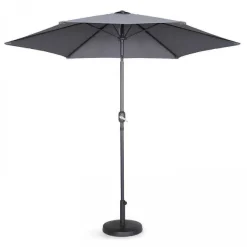 Fashion RETIF Parasol Droit En Aluminium Gris Anthracite