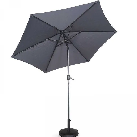 Fashion RETIF Parasol Droit En Aluminium Gris Anthracite