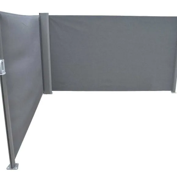 Cheap RETIF Paravent Ext Rieur R Tractable Avec Angle Chassis En Aluminium Grey