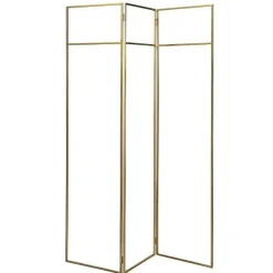 Sale RETIF Paravent Las Vegas M Tal Gold Ajour 50X50X50 / 190 Cm