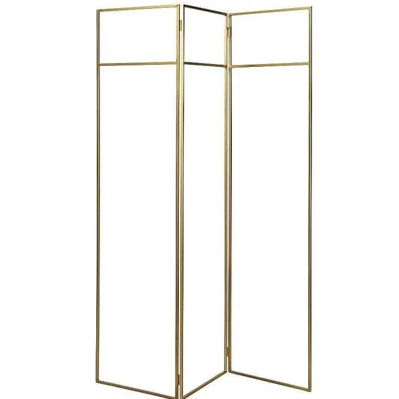 Sale RETIF Paravent Las Vegas M Tal Gold Ajour 50X50X50 / 190 Cm
