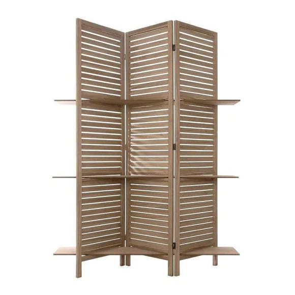 Sale RETIF Paravent Original Avec 3 Tag Res Bois Naturel H170Cm