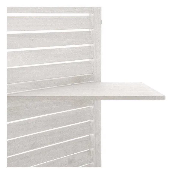 Shop RETIF Paravent Original Avec 3 Tag Res Bois Blanc H170Cm