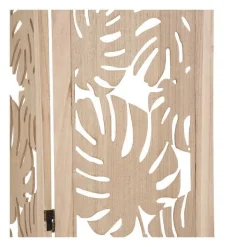 Flash Sale RETIF Paravent Palmier En Bois Clair H165Cm
