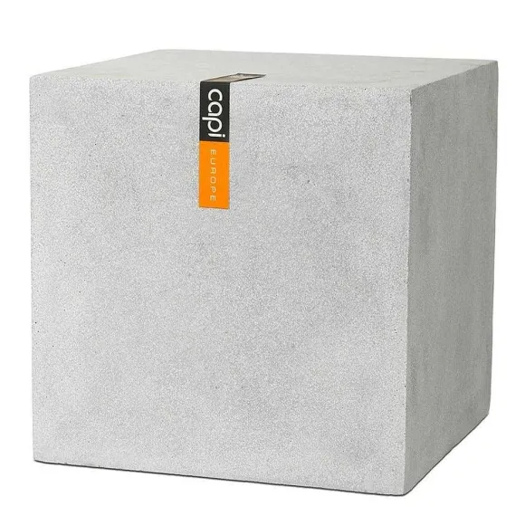 Store RETIF Pi Destal En Pures Fibres Mora Ext. Haut 47X47X75Cm Gris Clair