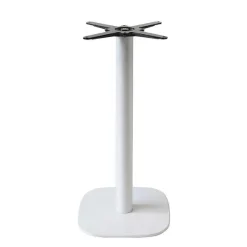 Outlet RETIF Pi Tement Pour Mange-Debout H110Cm Mod Le Round Blanc