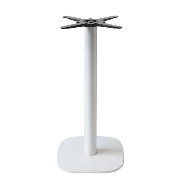 Outlet RETIF Pi Tement Pour Mange-Debout H110Cm Mod Le Round Blanc