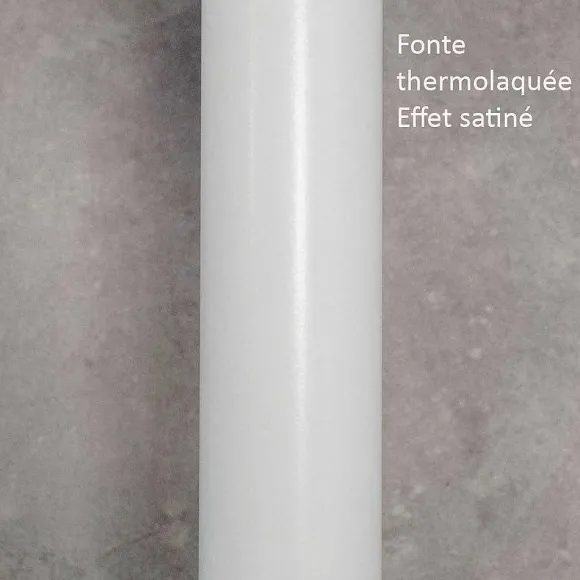 Outlet RETIF Pi Tement Pour Mange-Debout H110Cm Mod Le Round Blanc