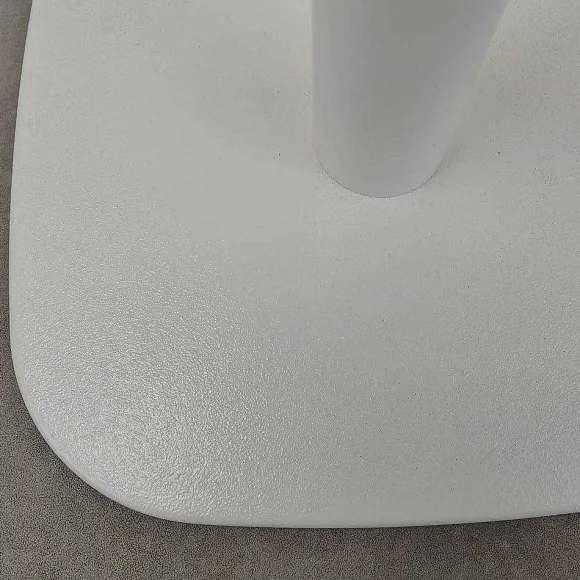 Outlet RETIF Pi Tement Pour Mange-Debout H110Cm Mod Le Round Blanc