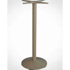Sale RETIF Pi Tement Pour Table Mange Debout Base Ronde En Aluminium Gr Ge, H106