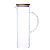 Best Sale RETIF Pichet 1 L Borosilicate Couvercle Bambou