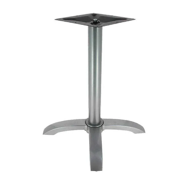 Shop RETIF Pietement Auto-Stabilisant En Alu Gris "Dinan" Table Ext Rieure 70X70, 80Cm Maxi