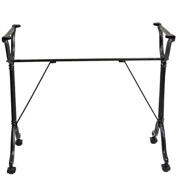 Clearance RETIF Pietement Double Bistrot Ht73 En Fonte Noir Pour Table Int Rieure 110X70Cm Maxi