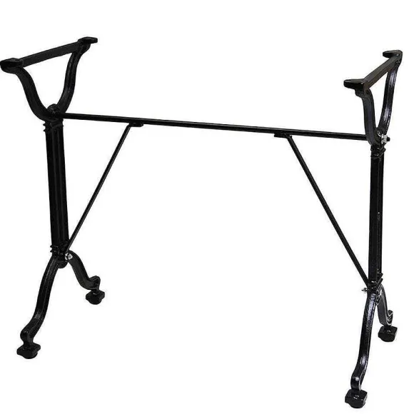 Clearance RETIF Pietement Double Bistrot Ht73 En Fonte Noir Pour Table Int Rieure 110X70Cm Maxi