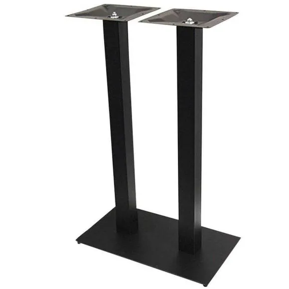 Sale RETIF Pietement Double Entry Ht108 En Acier Noir -Mange Debout Int Rieur 110X70Cm Maxi