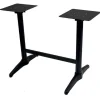 Outlet RETIF Pietement Double Pliant Calvi Ht72 En Alu Noir Pour Table Ext. 110X70Cm Maxi