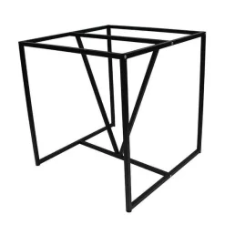 Cheap RETIF Pietement Istres Ht73 En Acier Noir Pour Table Int Rieure 70X70Cm