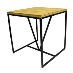 Cheap RETIF Pietement Istres Ht73 En Acier Noir Pour Table Int Rieure 70X70Cm