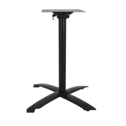 Cheap RETIF Pietement Pliant Ugine Ht73 En Alu Noir P. Table Ext Rieure 70X70, 70Cm Maxi
